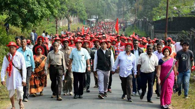 ত্রিপুরা বিধানসভা নির্বাচনী প্রচারনায় বামফ্রন্ট এগিয়ে
