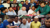 আখাউড়ায় বিএনপি নেতাকর্মীদের সাথে সাবেক এমপি মুশফিকুর রহমানের কুশল বিনিময়
