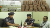 কসবায় বিপুল পরিমান গাজাসহ ট্রাক জব্দ