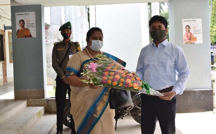 আখাউড়ায় নবাগত উপজেলা নির্বাহী কর্মকর্তার যোগদান