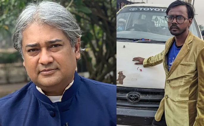 আরাফাতের গ্রেপ্তারের পর মিষ্টি বিতরণ করছেন হিরো আলম