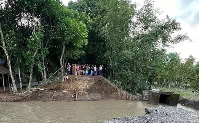 ব্রাহ্মণবাড়িয়ায় ভেসে গেছে সাড়ে ১৮ কোটি টাকার মাছ