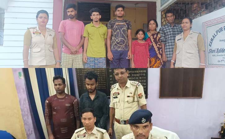 ভারতের ত্রিপুরায় ৮ বাংলাদেশী আটক