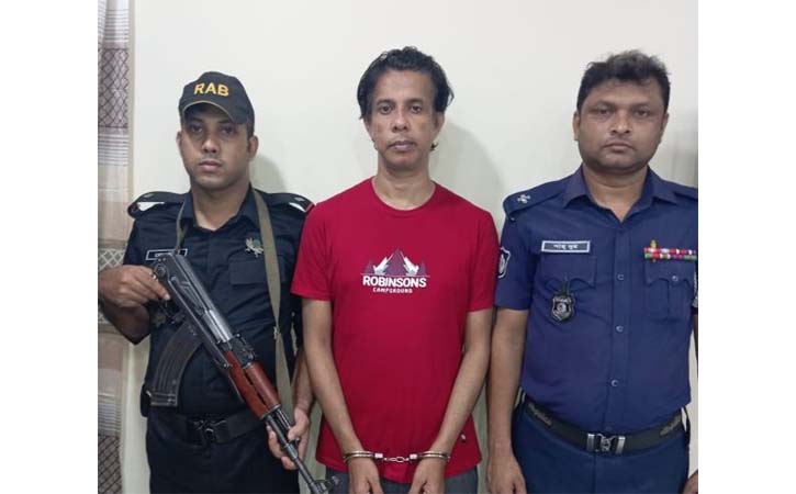 ব্রাহ্মণবাড়িয়ায় হত্যা মামলায় স্বেচ্ছাসেবক লীগ নেতা গ্রেফতার