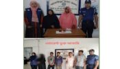 আখাউড়া অভিযানে ৪শ’ পিস ইয়াবা ৪ কেজি গাঁজাসহ গ্রেফতার ৭