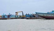 ব্রাহ্মণবাড়িয়ার নবীনগরের মেঘনা পাড়ে বালু লুটের মহোৎসব