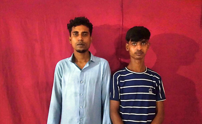 আখাউড়ায় দুই ভারতীয় নাগরিক আটক