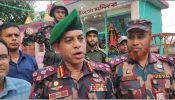 আখাউড়ায় পূজা মণ্ডপ পরিদর্শন করলেন বিজিবি সেক্টর কমান্ডার