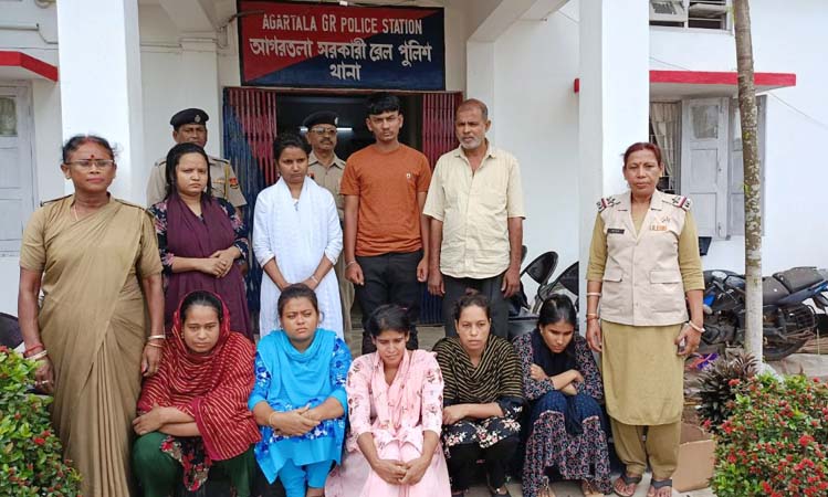 শেখ হাসিনা পতনের পর ত্রিপুরায় দুই মাসে ১৩৪৬ বাংলাদেশী আটক
