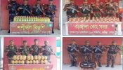 তিনদিনে ৬০ লাখ টাকার মাদকসহ চোরাই পণ্য উদ্ধার করেছে বিজিবি