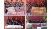 সীমান্তে ৫১ লাখ টাকার মাদকসহ চোরাই পণ্য উদ্ধার করেছে ৬০ বিজিবি
