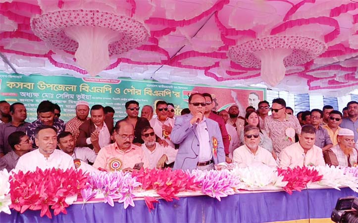 সাবেক আইনমন্ত্রী আনিসুল হক এলাকার ১৭ জনকে হত্যা করেছে-কসবায় কবির আহমেদ ভুইয়া