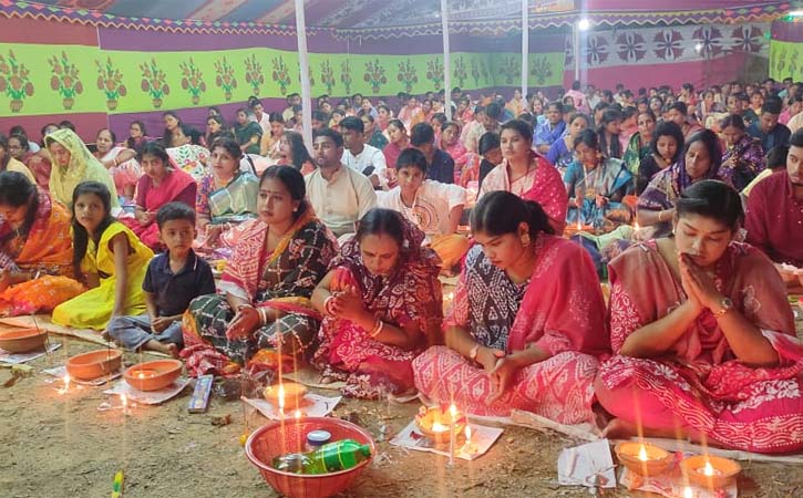 আখাউড়ায় হরিনাম সংকীর্তন উৎসব শুরু