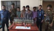 বাঞ্ছারামপুরে যৌথ বাহিনীর অভিযানে মাদক ব্যবসায়ীসহ গ্রেফতার ৪