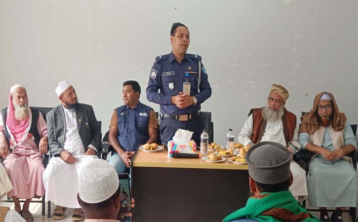 মাদকের বিরুদ্ধে জিরো টলারেন্স ঘোষণা করলেন আখাউড়া থানার ওসি মোহাম্মদ ছমি উদ্দিন
