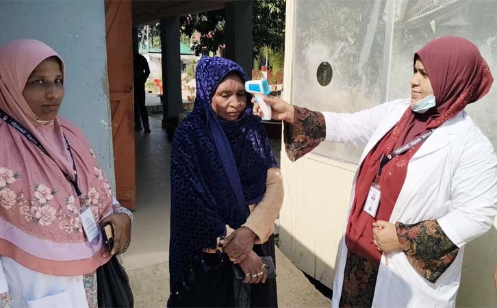 এইচএমপিভি ভাইরাস রোধে আখাউড়া স্থলবন্দরে মেডিক্যাল ক্যাম্প