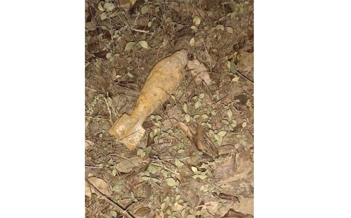 আখাউড়ায় মাটির নিচ থেকে মর্টার সেল উদ্ধার