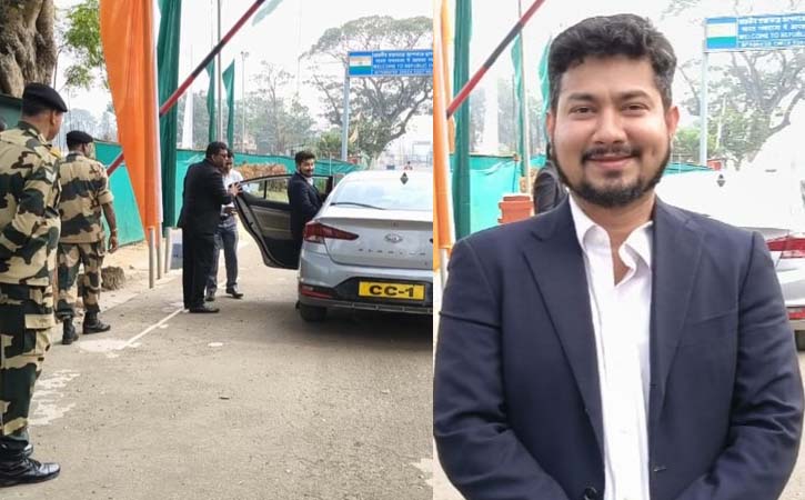 আগরতলায় ফিরলেন সহকারি হাই কমিশনার