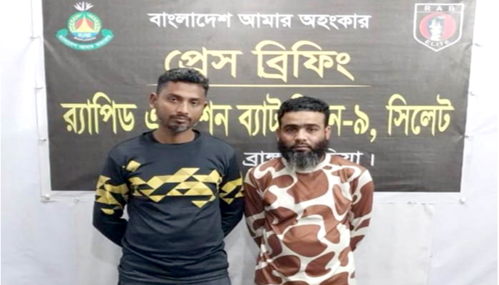 ব্রাহ্মণবাড়িয়ায় ১৫১ বোতল ফেনসিডিলসহ গ্রেফতার দুই