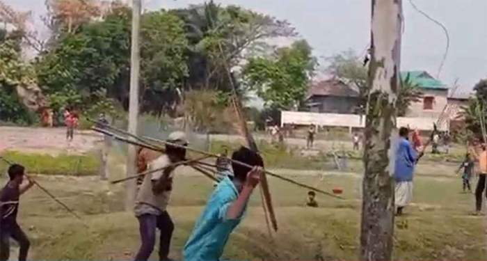 ব্রাহ্মণবাড়িয়ায় ফুটবল খেলা নিয়ে দু’পক্ষের সংঘর্ষে আহত ১০