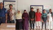 আখাউড়ায় মাদক ব্যবসায়িসহ গ্রেফতার ৭