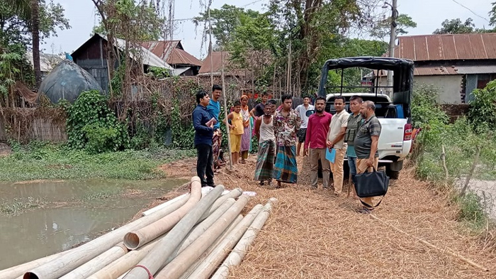ব্রাহ্মণবাড়িয়ায় মাটি কাটার ড্রেজার জব্দ