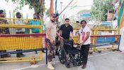 আখাউড়া ইমিগ্রেশনে হুইল চেয়ার দিলেন ত্রিপুরাস্থ বাংলাদেশ হাইকমিশনার