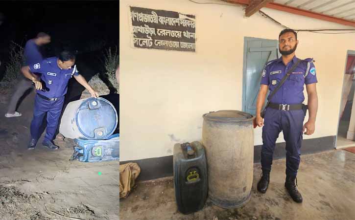 আখাউড়ায় ট্রেনের ইঞ্জিন থেকে তেল চুরির ঘটনায় ড্রাইভার ও গার্ডসহ ৮ জনের বিরুদ্ধে মামলা