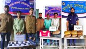 আখাউড়া রেলওয়ে এলাকায় বিপুল পরিমান মাদকসহ ৩ শীর্ষ মাদক ব্যবসায়ি গ্রেপ্তার