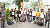 ভারতে কারাভোগ করে আখাউড়া দিয়ে দেশে ফিরলেন ১১ জন বাংলাদেশী নাগরিক
