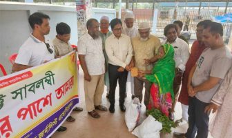 আখাউড়ায় অসহায় মানুষের পাশে দাঁড়াতে সাংবাদিকদের ‘প্রজেক্ট সাবলম্বী’ উদ্বোধন