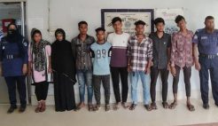 আখাউড়ায় নারী-পুরুষসহ সাতজন আটক