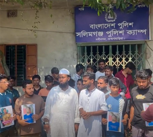 ব্রাহ্মণবাড়িয়ায় পুলিশ হেফাজতে যুবকের মৃত্যু, ক্যাম্প ঘেরাও