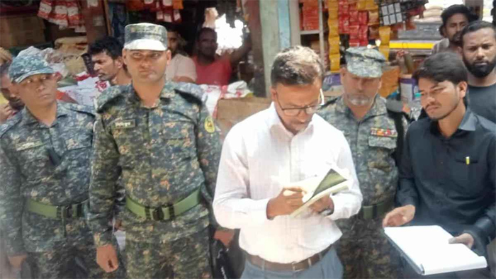 ব্রাহ্মণবাড়িয়ায় চার দোকানিকে ১০ হাজার টাকা জরিমানা