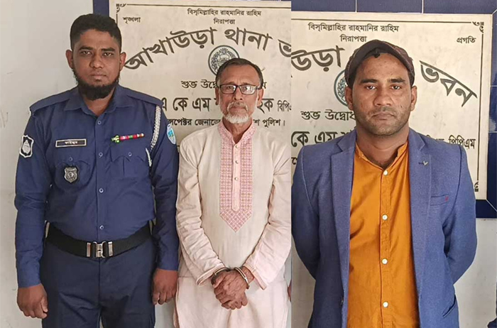 আখাউড়ায় ‘অপারেশন ডেভিল হান্টে’ দুইজন আটক