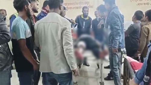 ব্রাহ্মণবাড়িয়ায় তুচ্ছ ঘটনাকে কেন্দ্র করে প্রতিপক্ষের হামলায় যুবক গুলিবিদ্ধ