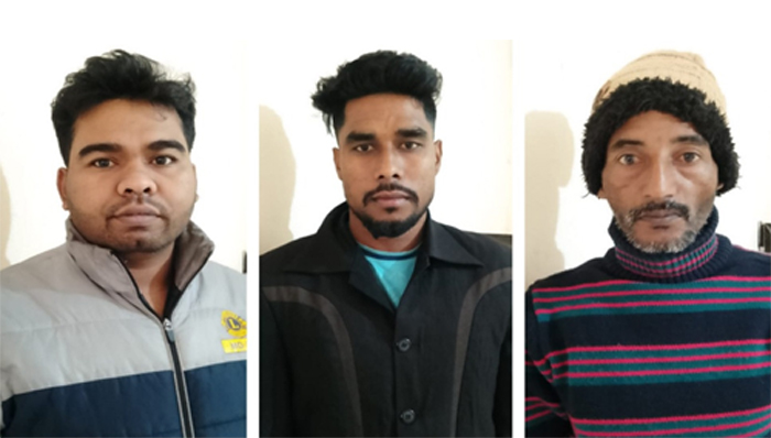 ব্রাহ্মণবাড়িয়ায় সাজাপ্রাপ্ত পলাতক তিন আসামি গ্রেফতার
