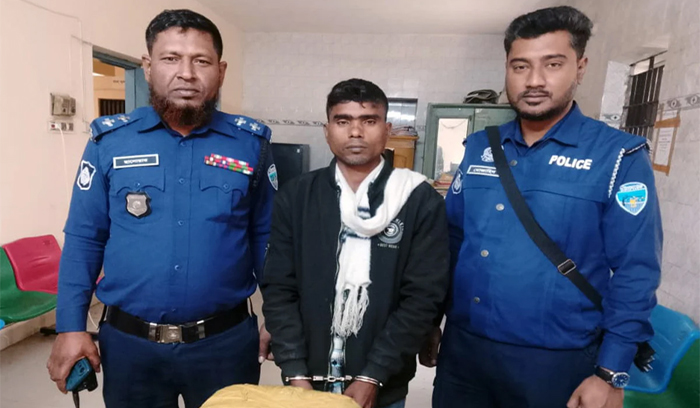 ব্রাহ্মণবাড়িয়ায় ২ কেজি গাঁজাসহ গ্রেফতার ১
