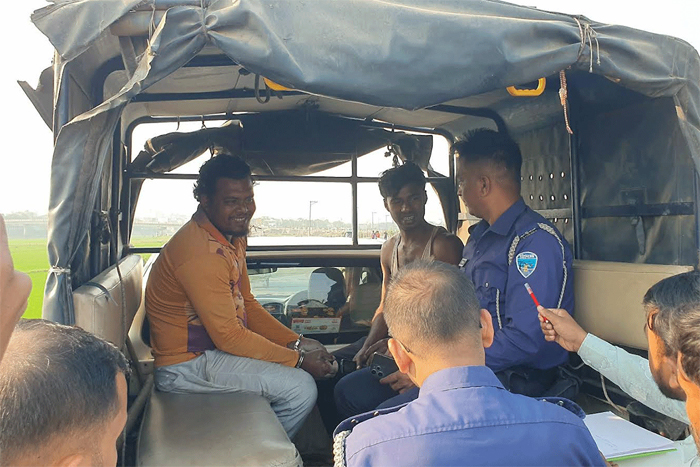 ব্রাহ্মণবাড়িয়ায় কৃষিজমি ভরাটের অভিযোগে দুইজন আটক