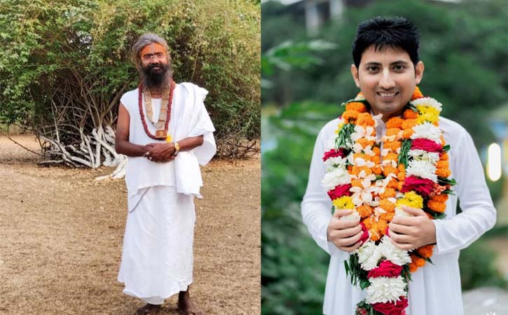 রাহুল কৃষ্ণ দাস ও সুবল কৃষ্ণ দাস মহারাজের শুভ আগমন