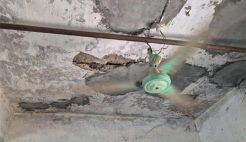 আখাউড়ায় ক্লাস চলাকালে ছাদের পলেস্তরা খসে মেঝেতে, রক্ষা পেল শিক্ষার্থীরা