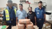 আখাউড়ায় গাঁজাসহ দুই মাদক কারবারি গ্রেফতার