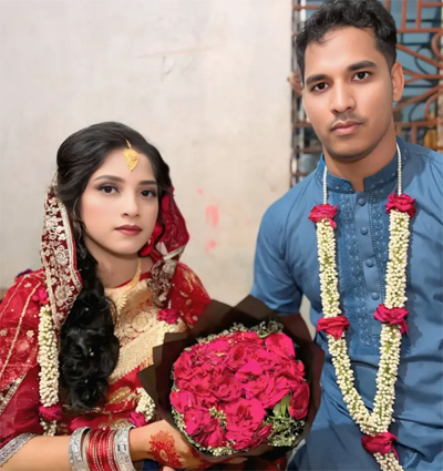 বড় খাসির খদর দিয়েই বিয়ে করলেন সেই জাপানপ্রবাসী